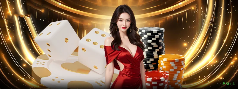 Mesa de Blackjack k55bet